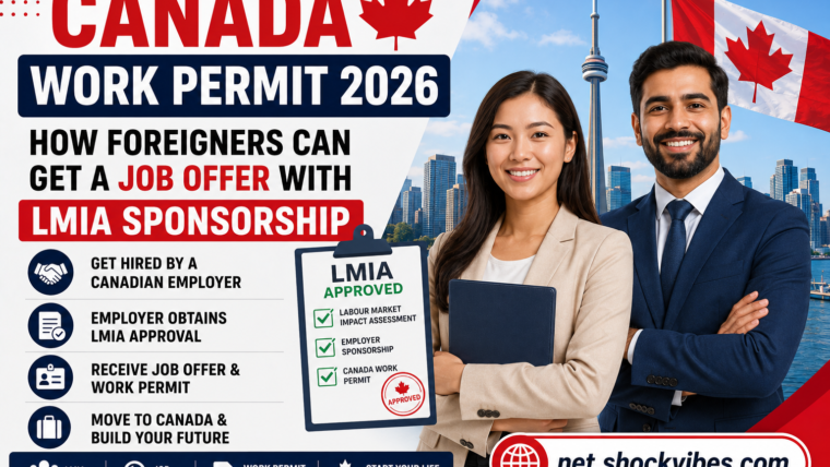 Canada Work Permit 2026: How Foreigners Can Get A Job Offer With LMIA Sponsorship