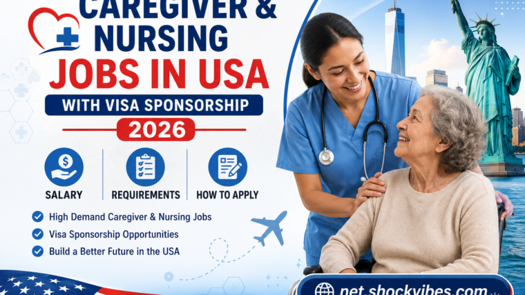 Caregiver & Nursing Jobs In USA With Visa Sponsorship 2026: Salary, Requirements & How To Apply