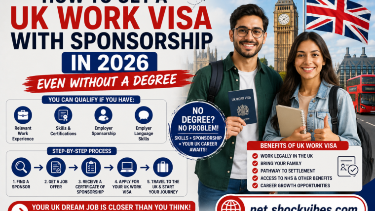 How To Get A UK Work Visa With Sponsorship In 2026 Even Without A Degree