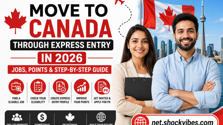 How To Move To Canada Through Express Entry In 2026: Jobs, Points & Step-By-Step Guide