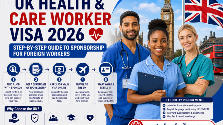 UK Health & Care Worker Visa 2026: Step-By-Step Guide To Sponsorship For Foreign Workers