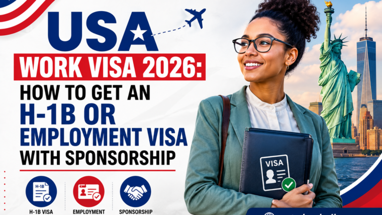 USA Work Visa 2026: How To Get An H-1B Or Employment Visa With Sponsorship